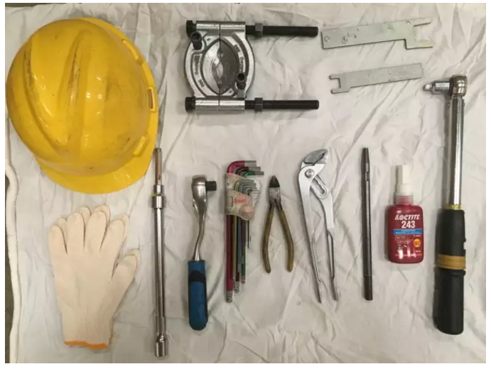 FANUC機器人保養： J1軸馬達更換流程